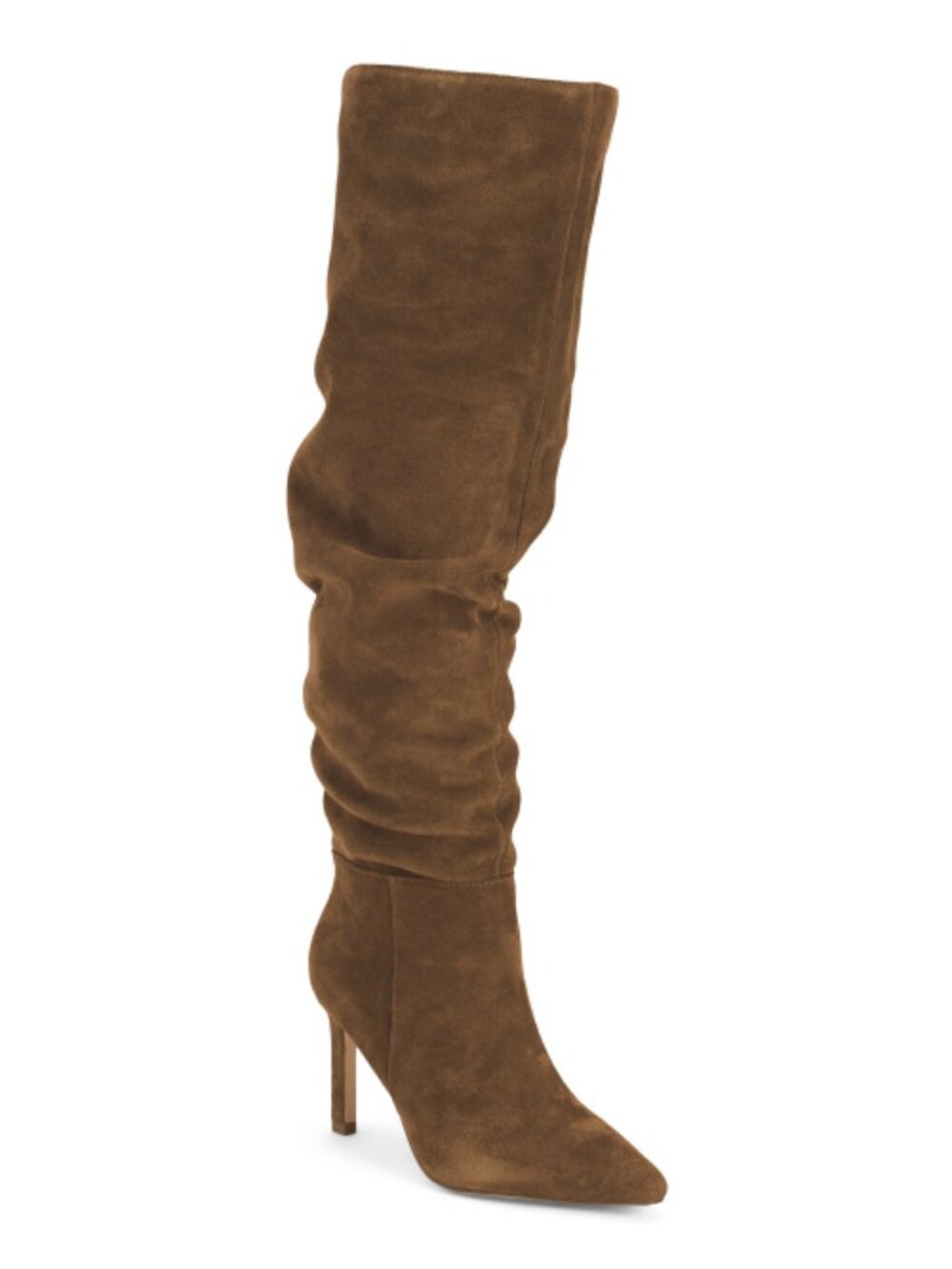 JESSICA SIMPSON Suede Emetta High Shaft Wide Calf Boots